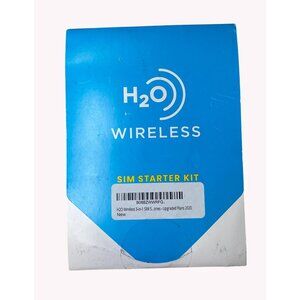 H2O Wireless 3-In-1 Sim Starter Kit For Unlocked Phones